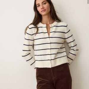 Marine Layer Stripe Cardigan